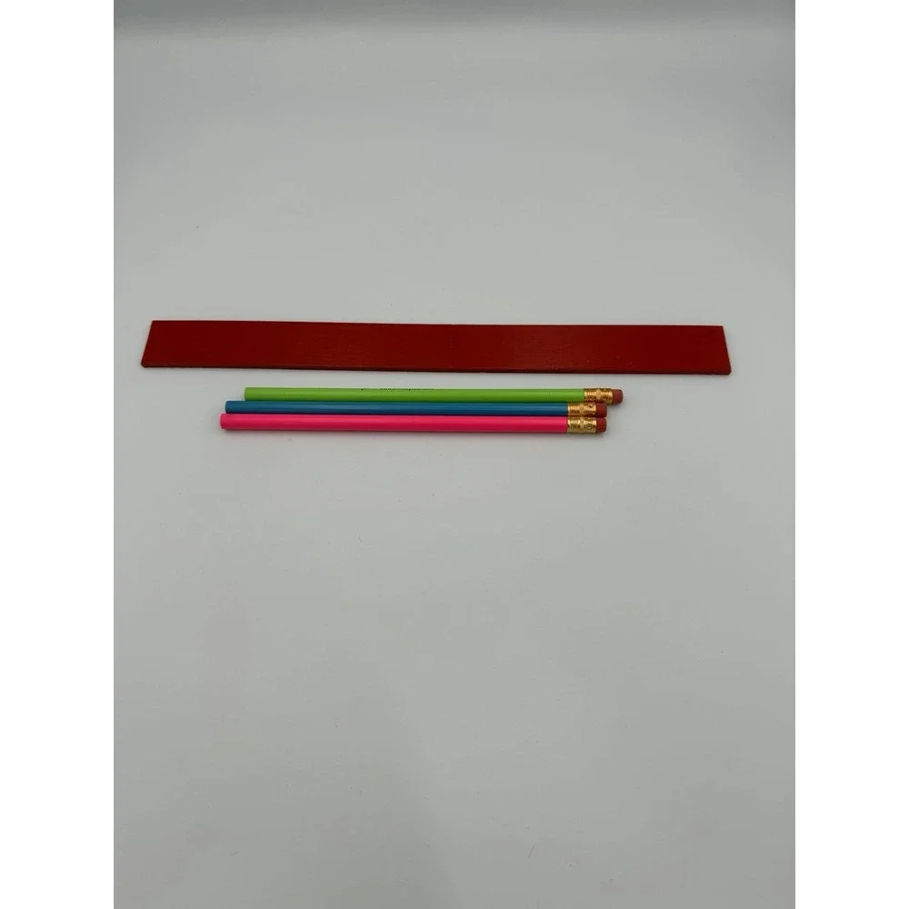 Vtg Smokey Bear Ruler & Pencils Lot Prevent Wildfires School Supplies Retro